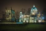 Wilanów nocą