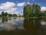 Wiosna nad stawem