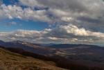Widok na ukraińskie Bieszczady