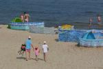 Poranek na plaży
